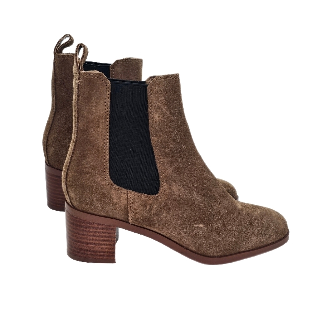 Steve Madden Rhiannon Chelsea Boot Brown Cognac Suede Women’s Size 6
